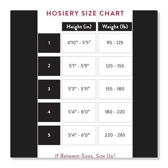 SPANX NWT size 3 Red Hot High Waist Shaping Sheers Pantyhose - [Barest Bare] - Picture 4 of 4